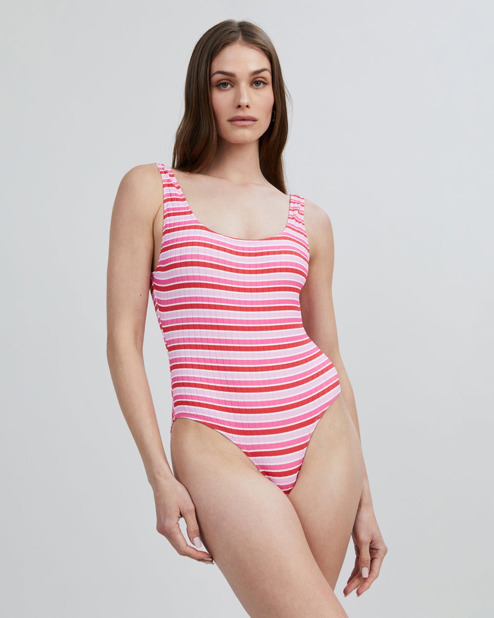 The Anne Marie Ribbed One Piece