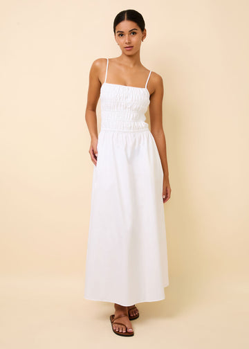 Delta Midi Dress Marshmallow