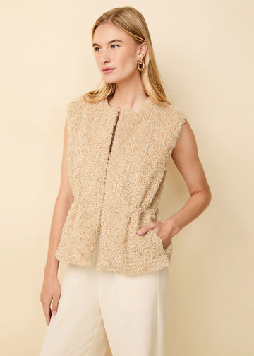 Miriam Vest Camel