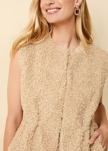 Miriam Vest Camel