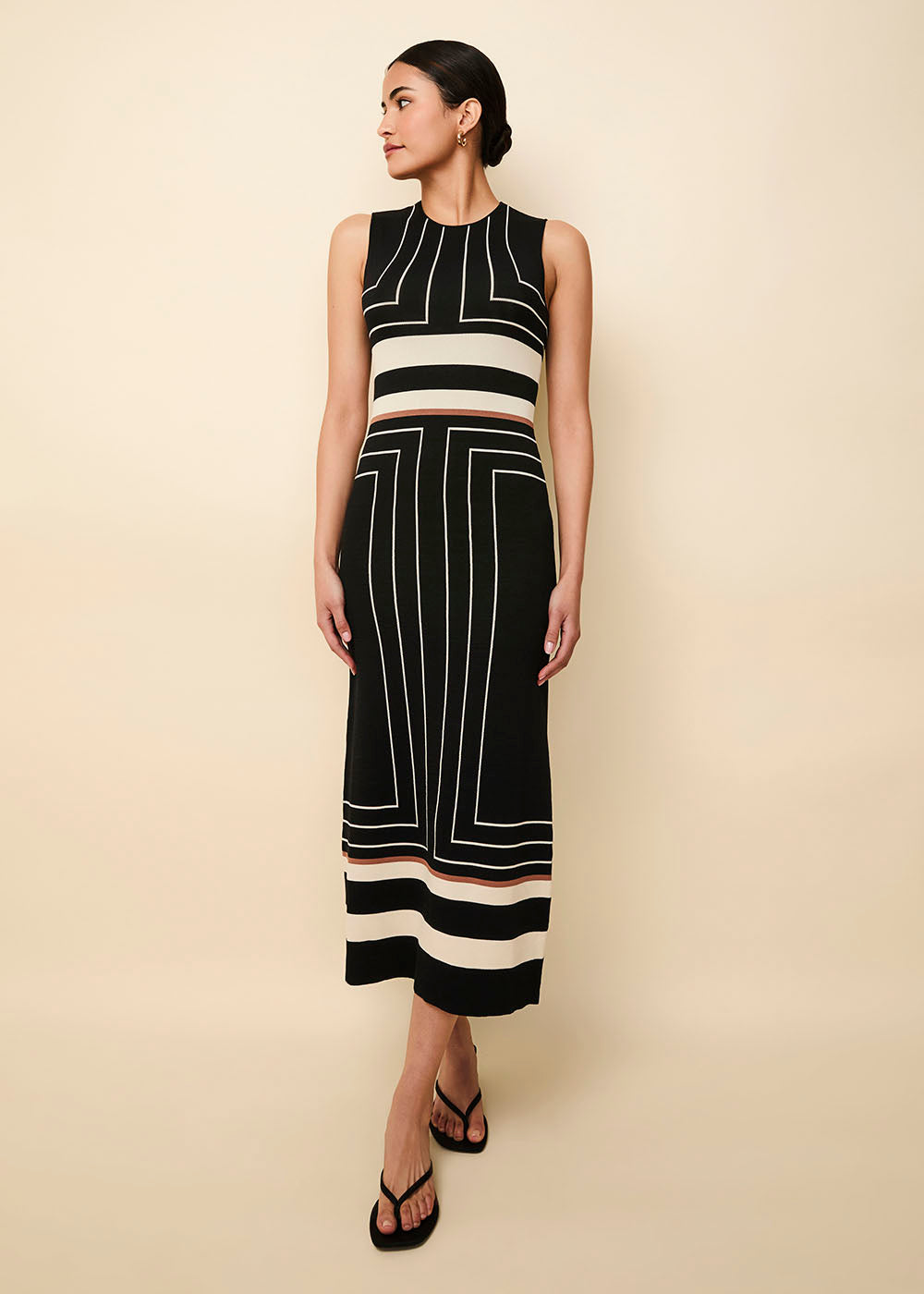 The Lucerne Dress - Solid & Striped