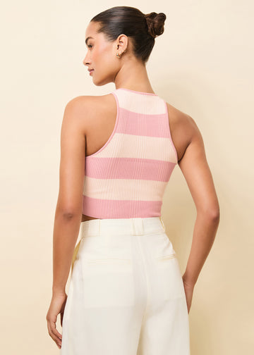 Carson Tank Gelato Stripe Tutu Pink / Blush