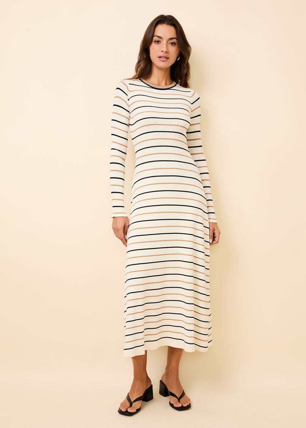 The Dora Dress - Solid & Striped