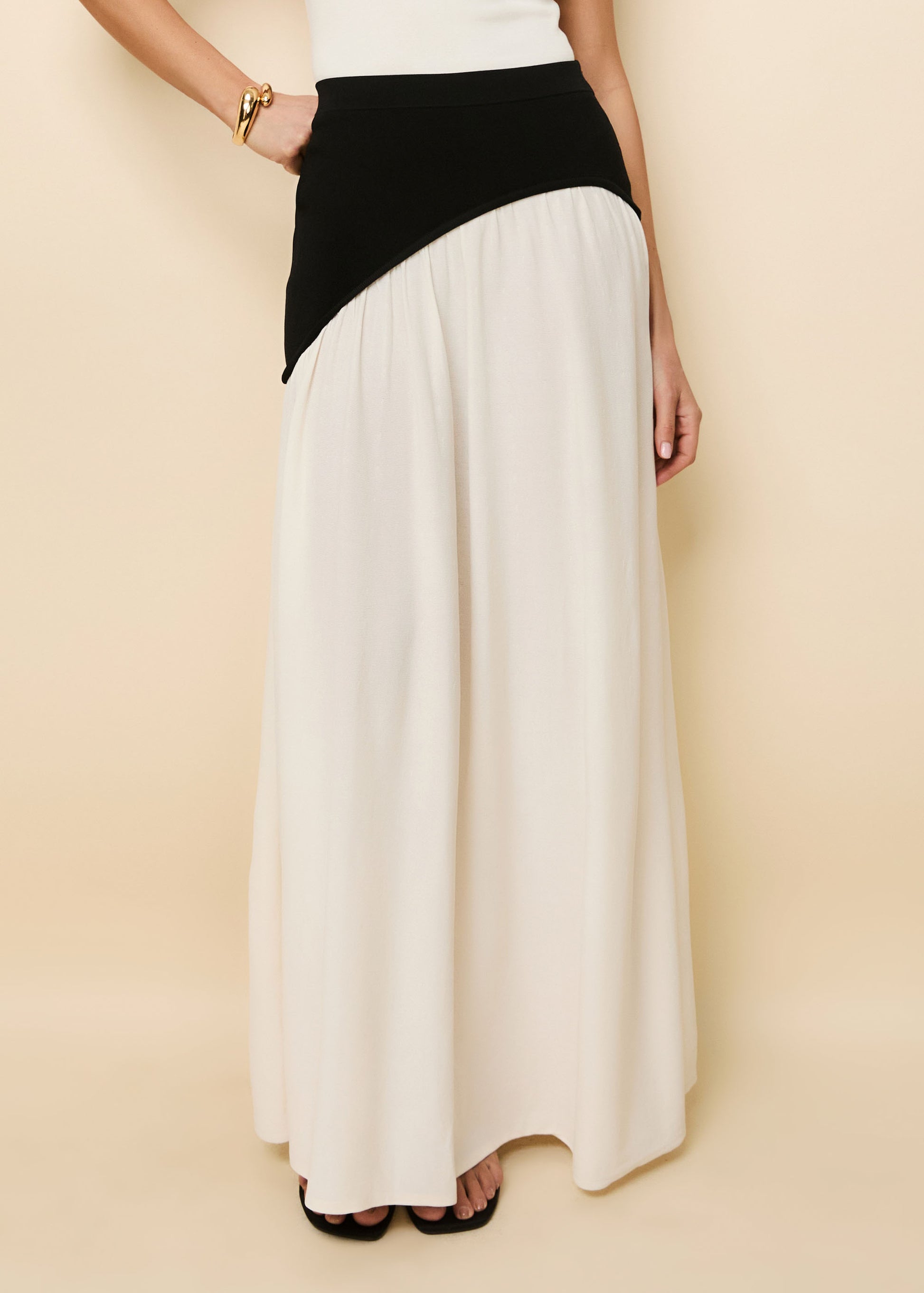 Soglio Skirt Brule / Noir - Solid & Striped