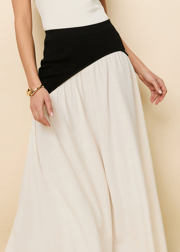 Soglio Skirt Brule / Noir