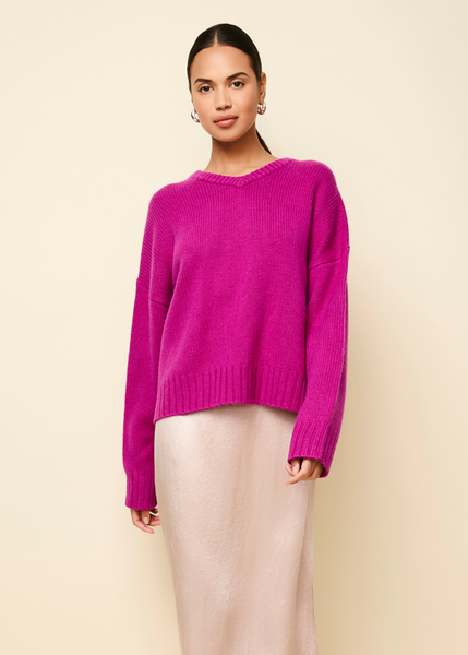 Gauge81 Derby 2024 Magenta Cashmere Top