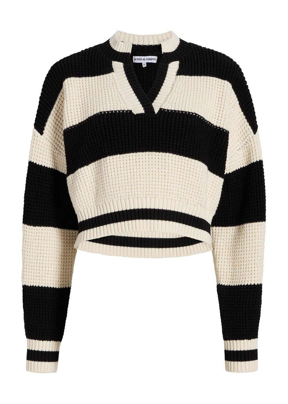 Cass Pullover Brule and Blackout - Solid & Striped