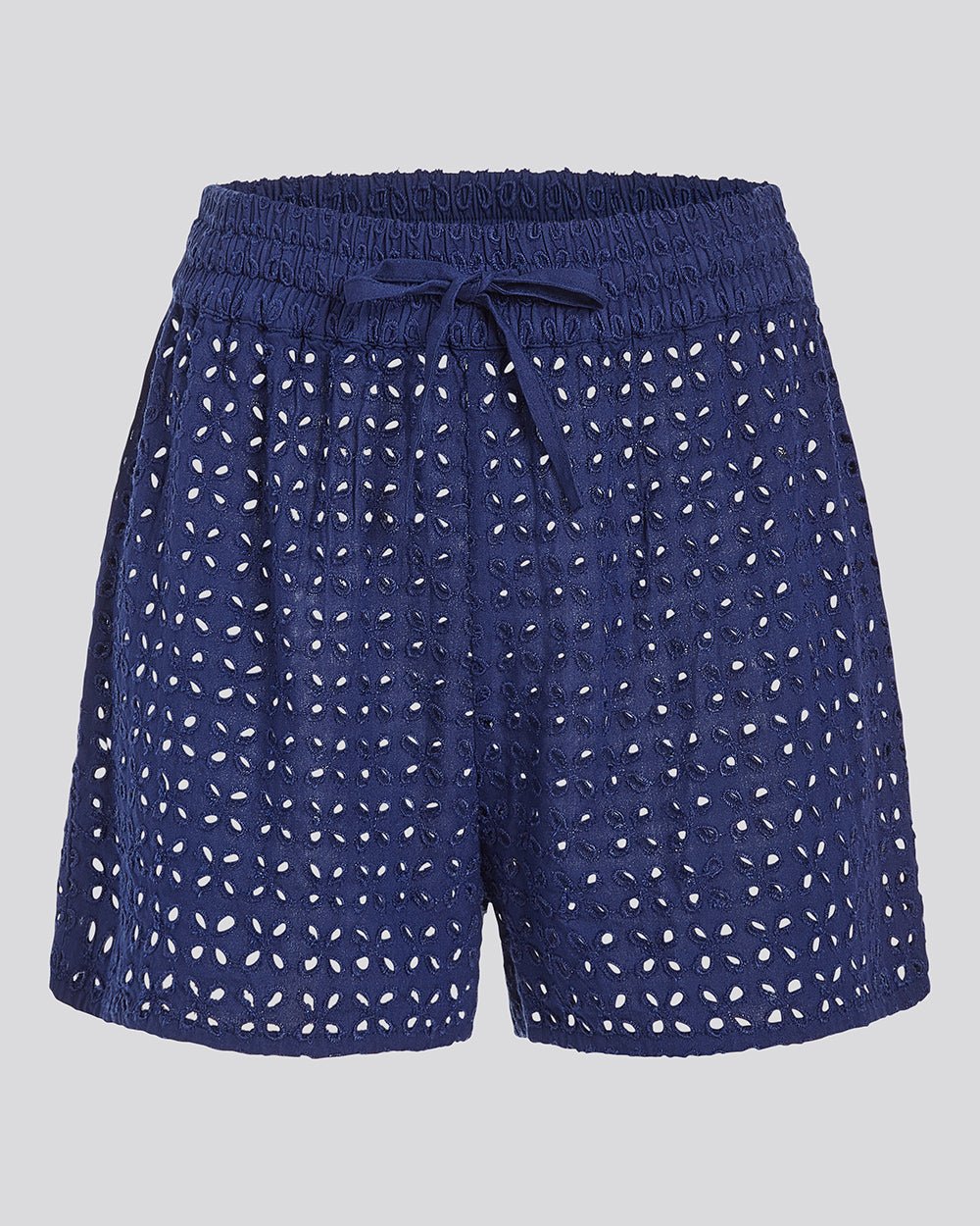 The Eyelet Charlie Short - Solid & Striped