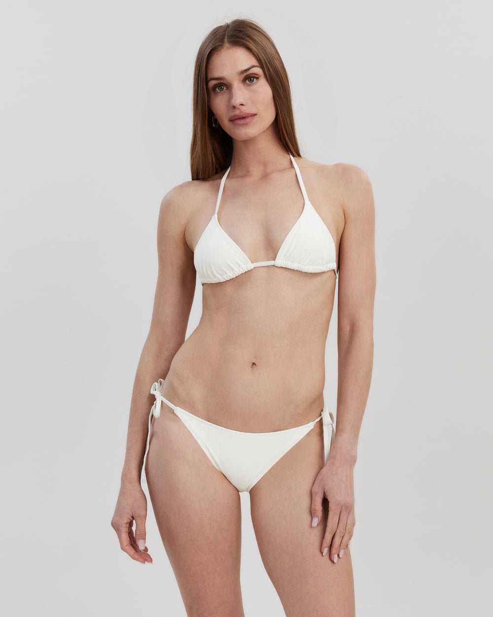 The Iris Bikini Bottom - Solid & Striped