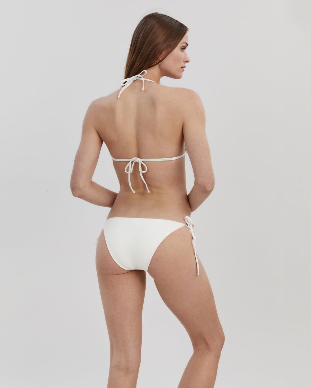 The Iris Bikini Bottom - Solid & Striped