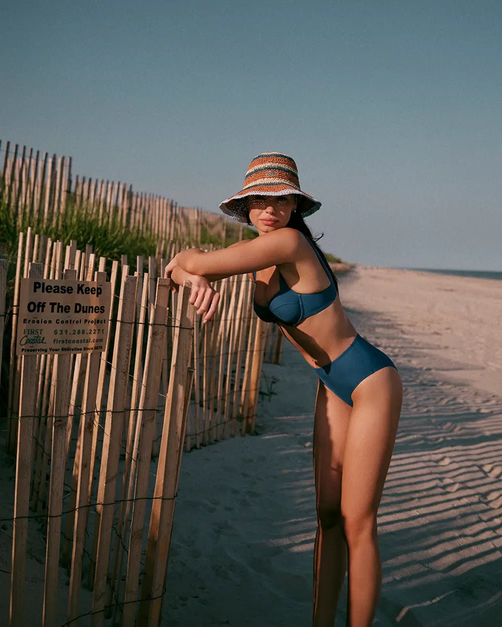 The Lilo Bikini Top - Solid & Striped