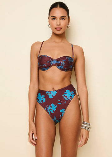 Miranda Bikini Bottom Abstract Floral