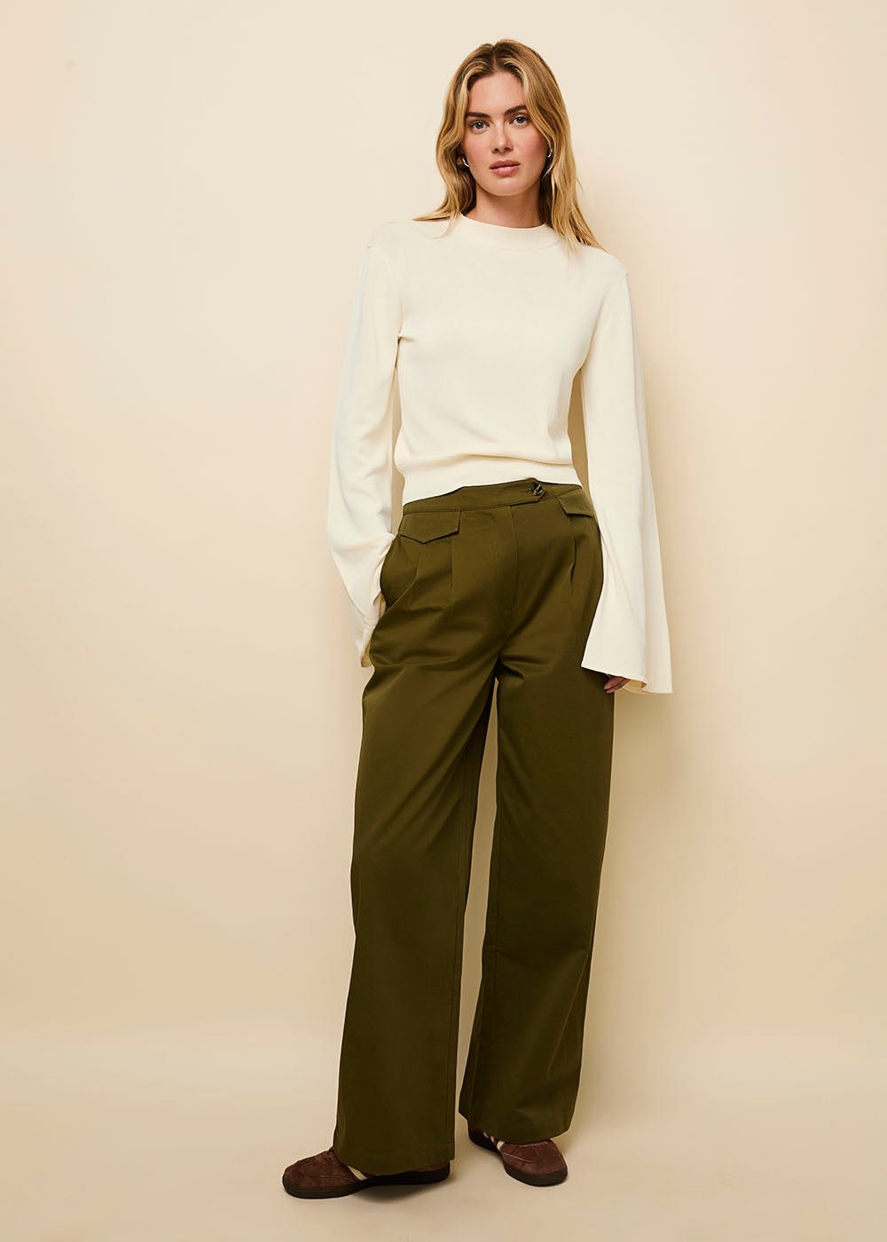 The Tori Pant - Solid & Striped