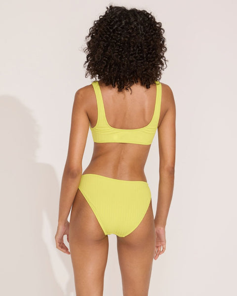 The Elle Ribbed Bikini Bottom