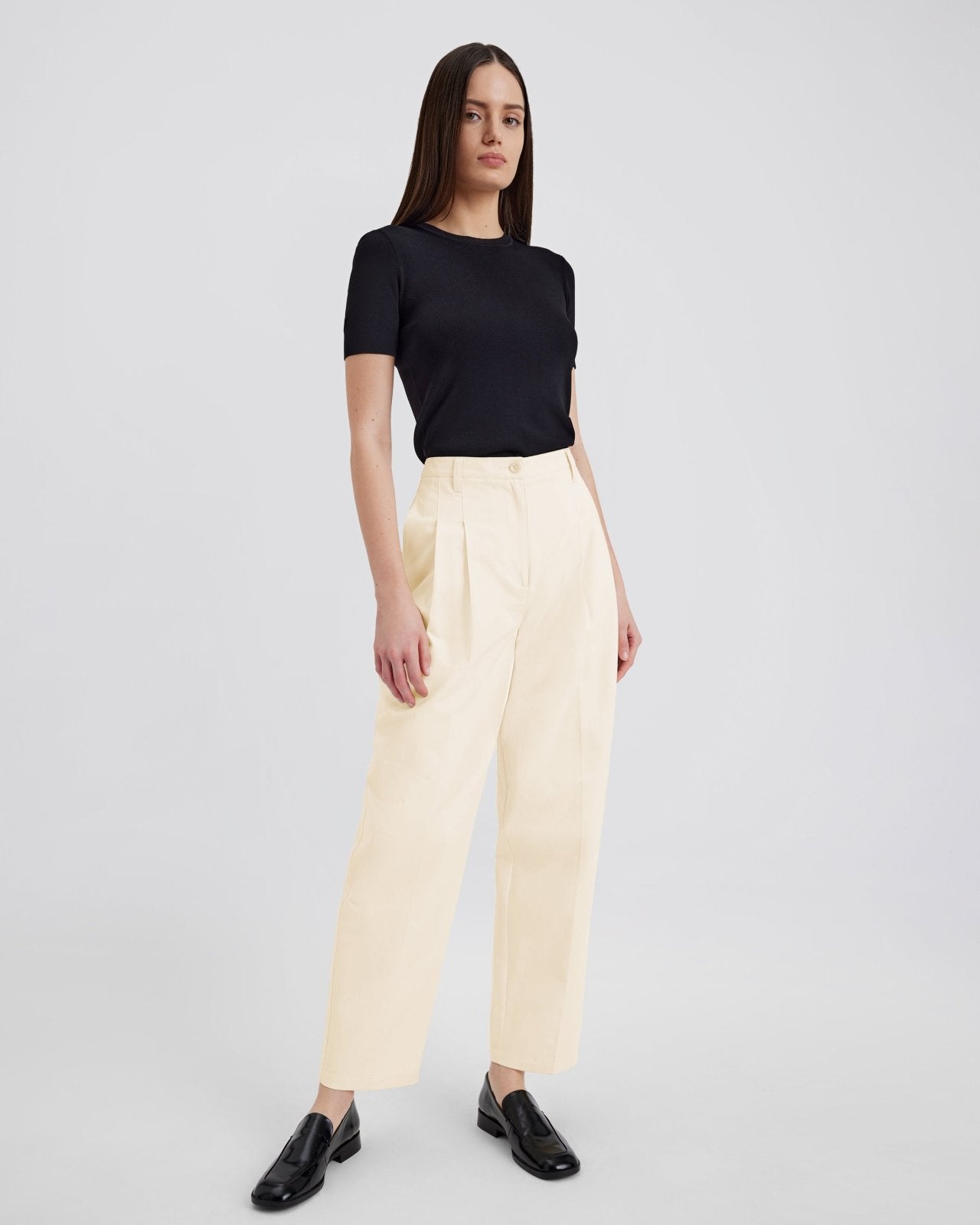 The Taline Pant in Ecru | Solid & Striped